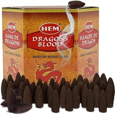 Dragons Blood Incense Cones for Aromatic Smoke Fountain