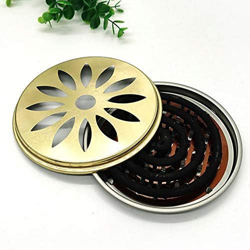 4 Pack Mosquito Coil Holder with Cover for Outdoor Use