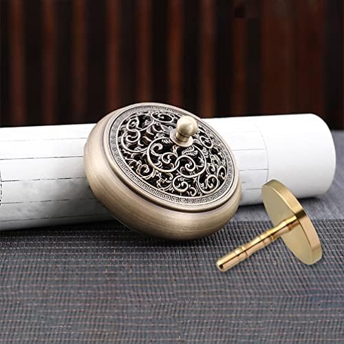 Artibetter Brass Incense Ash Press for Home Fragrance