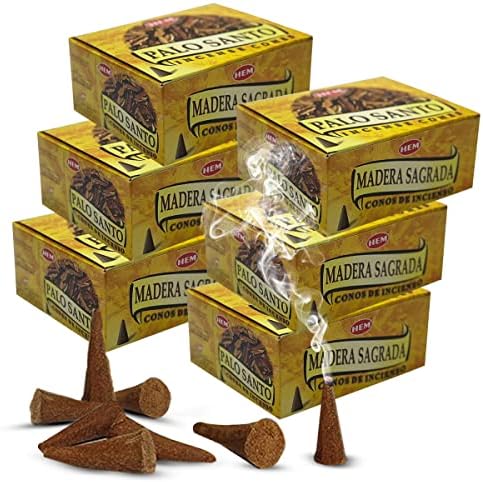 TRUMIRI Palo Santo Incense Cones and Burner Holder Bundle
