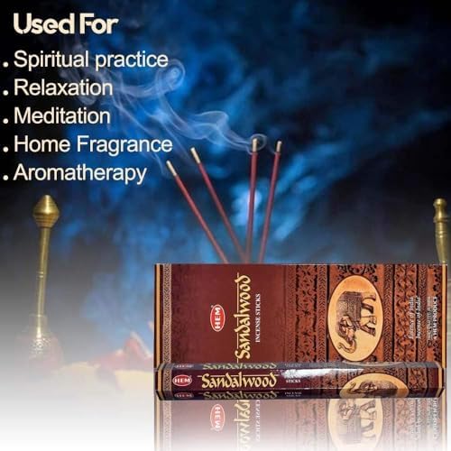 Hem Saffron Incense Sticks 120 Sticks 6 Boxes 9 Inches Long 20g per Box
