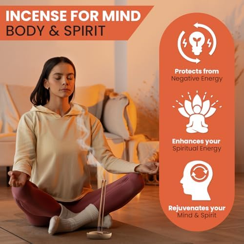 Assorted Incense Sticks Pack of 6 Premium Scents