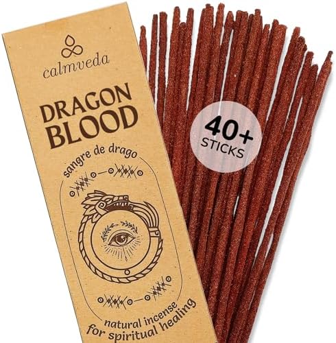Calmveda Dragon Blood Incense Sticks 40 9 Inch