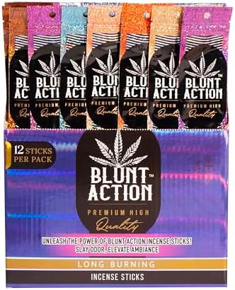Tulasi Blunt Action Incense Sticks 12 Packs 144Pc