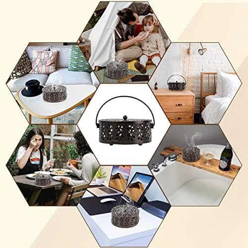 Portable Mosquito Coil Holder with Handle