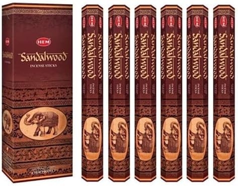 Hem Saffron Incense Sticks 120 Sticks 6 Boxes 9 Inches Long 20g per Box
