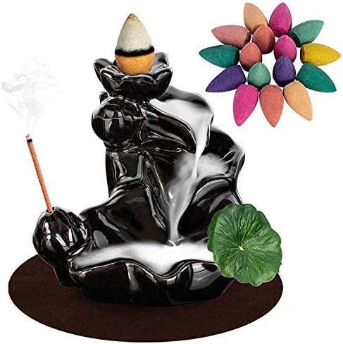 DK177 Waterfall Incense Holder with 20 Cones