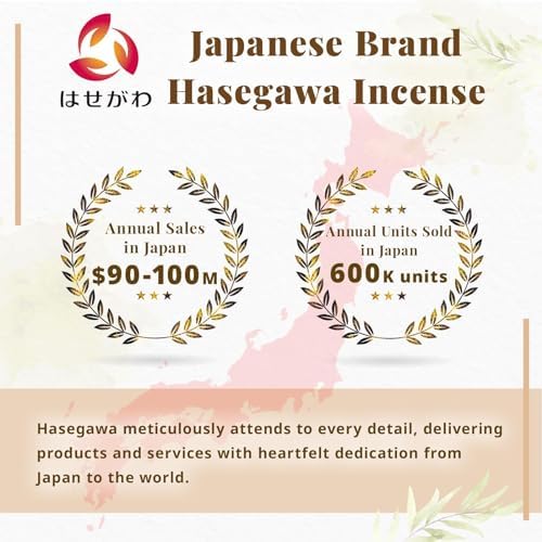 Hasegawa Ink Essence Incense - 30 Sticks Smokeless Zen Aroma