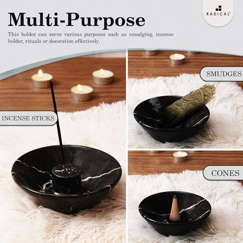 Radicaln Marble Incense Holder Set