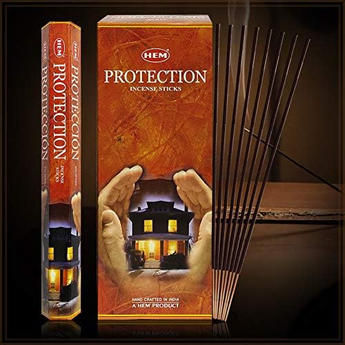 Protection Incense Sticks and Holder Bundle
