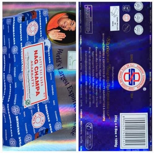 Giftbrit Satya Nag Champa Incense Sticks 500g