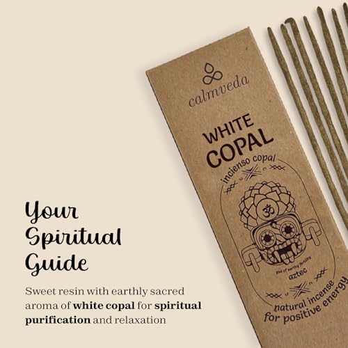 Calmveda White Copal Incense Sticks 40 Sticks