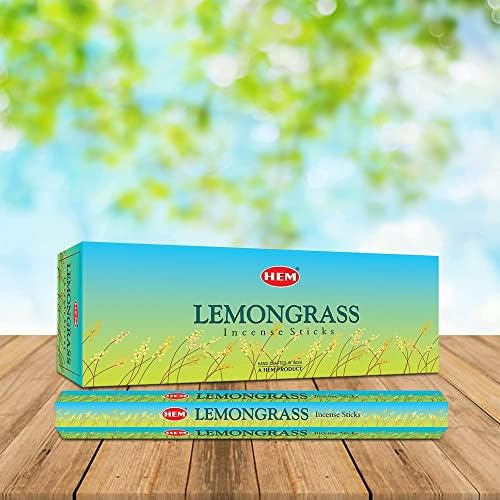 HEM Lemongrass Incense Sticks Pack of 6