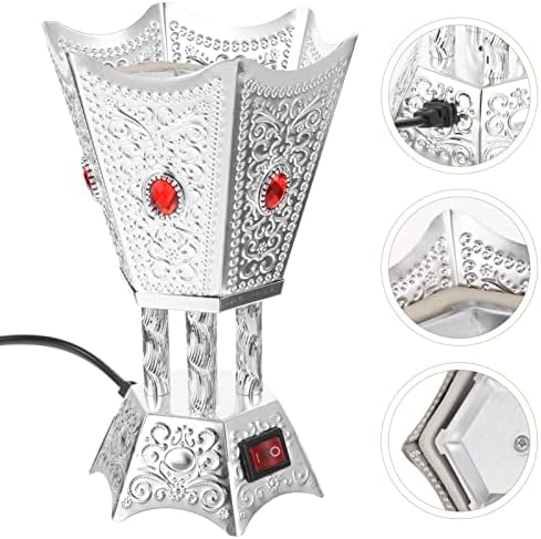SEWACC Bakhoor Electric Incense Burner Silver