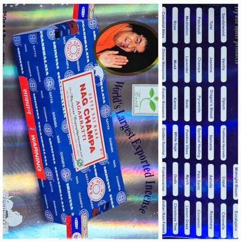 Giftbrit Satya Nag Champa Incense Sticks 500g