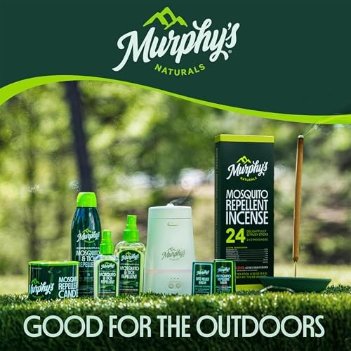 Murphys Naturals Stoneware Incense Stick Holder Forest Green 45 Inch