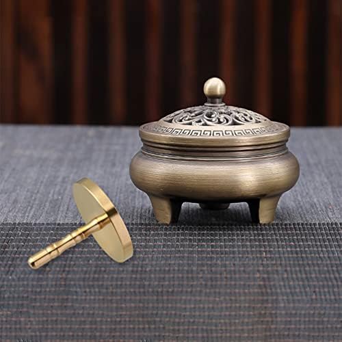 Artibetter Brass Incense Ash Press for Home Fragrance