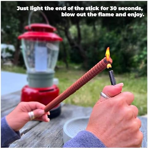 FRANKs SKEETER STICKS 8 Hour Mosquito Repellent Incense