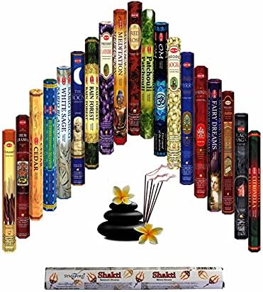 Giftbrit Hem Incense Sticks 15 Fragrances 300 Total