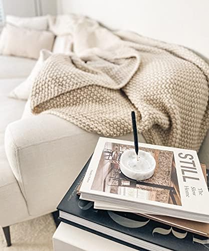 Bursera White Marble Incense Holder Tree Planted with Every Order