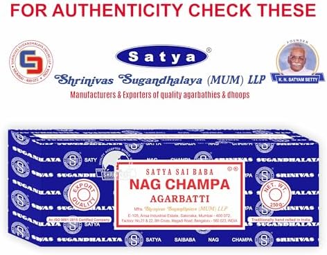 Satya Sai Baba Nag Champa Incense Sticks 250g