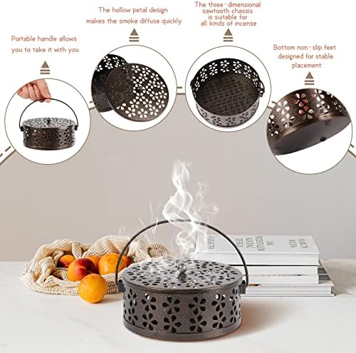 Portable Mosquito Coil Holder with Handle
