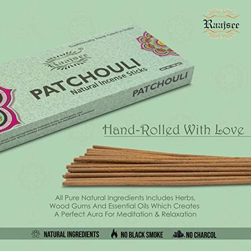 Raajsee Patchouli Incense Sticks 100gm Pack