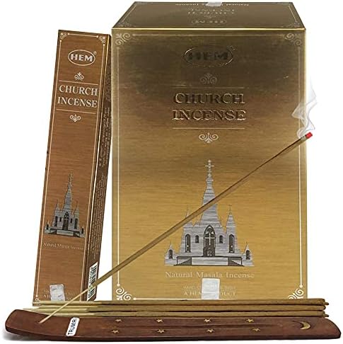 Trumiri Church Incense Sticks and Holder Bundle