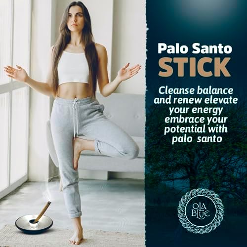 OLA BLUE Palo Santo Smudging Sticks 24-Pack from Peru
