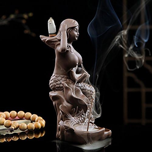 Zen Garden Mermaid Incense Holder Burner