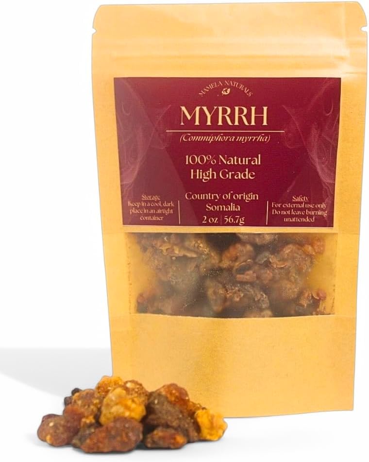 Myrrh Incense 2oz Natural Wild-Harvested Somalia
