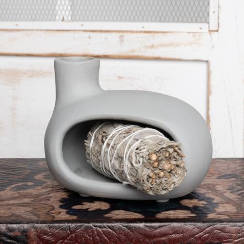 Modern Terracotta Palo Santo Holder Incense Burner