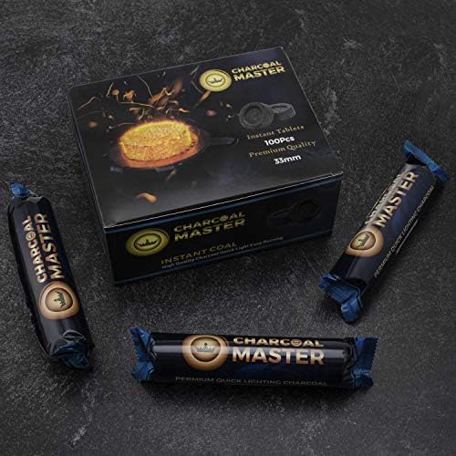 Quick Light Charcoal Tablets for Incense - Set of 100