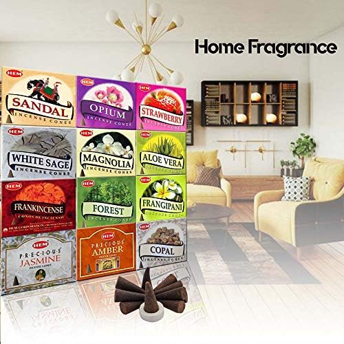 HEM 12 Assorted Boxes of Incense Cones