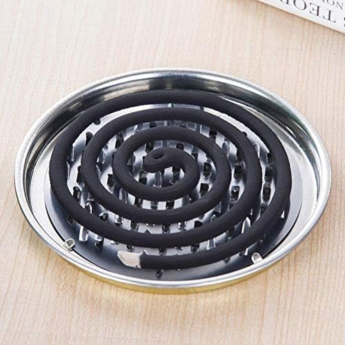 4PCS Portable Incense Coil Holder with Fireproof Design