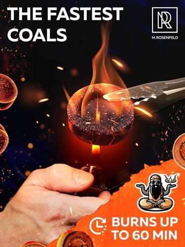 Charcoal Discs for Incense Burning - 30 pcs Quick Light Coals