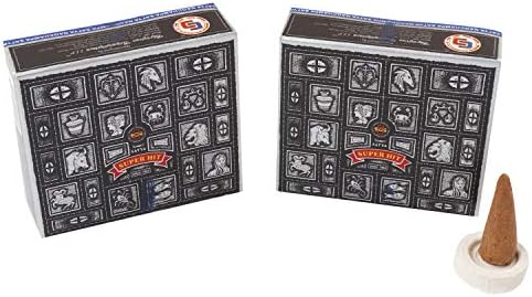 Satya Nag Champa Super Hit Incense Cones Box 12 Packs