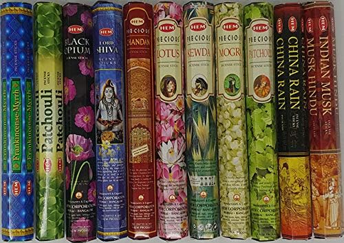 HEM Incense - 12 Box Variety Pack 240 Sticks