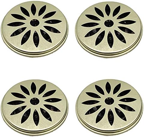 4 Pack Mosquito Coil Holder with Cover for Outdoor Use