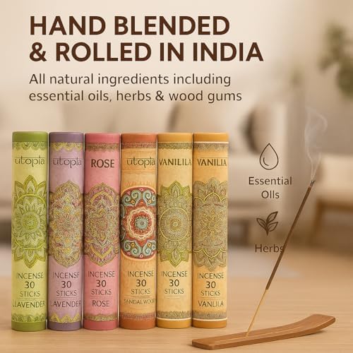 Premium Incense Sticks Variety Gift Pack 180 Sticks