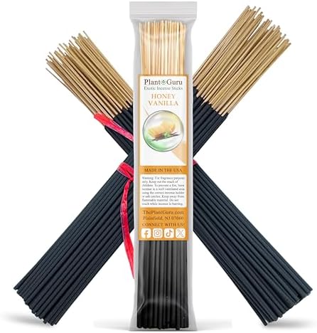 Honey Vanilla Incense Sticks 11 Bundle of 85-100