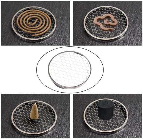 NentMent 5 Pack Charcoal Discs Burner Screen Replacement