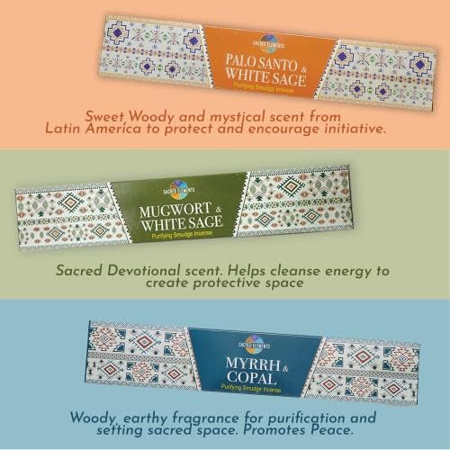 HEM Cleansing Incense Sticks Variety Pack - 6 Masala Incense
