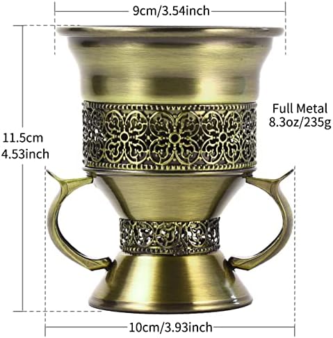 Frankincense Resin Incense Burner with Handle Tongs