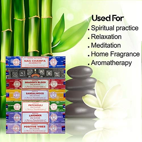 Satya Incense Gift Set 15g Pack of 7