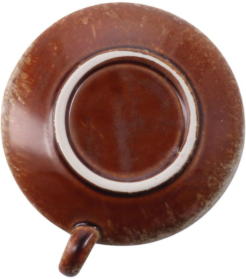 Vintage Ceramic Candle Holders with Handle Round Farmhouse Decor