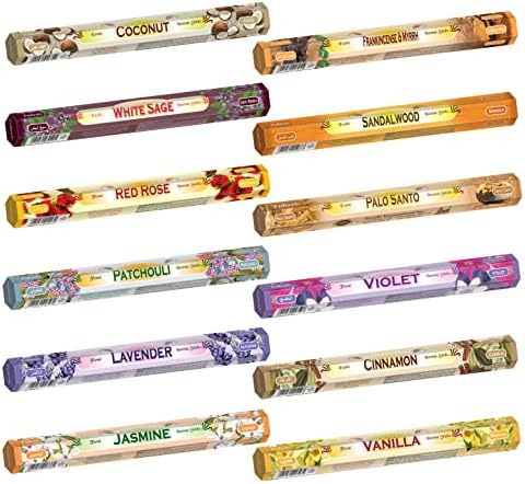 Tulasi Incense Sticks 240pcs Natural Aromatherapy Set