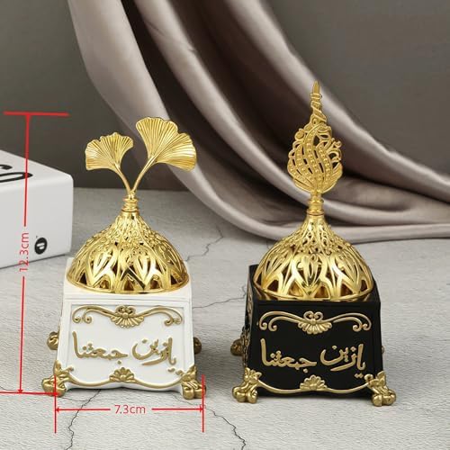 Zen Meditation Incense Burner - Resin Aromatherapy Decor for Home and Office