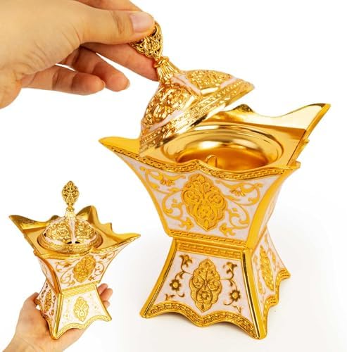 Bakhoor Incense Burner - Trophy Shape Gold