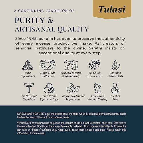 Tulasi Incense Sticks 240pcs Natural Aromatherapy Set